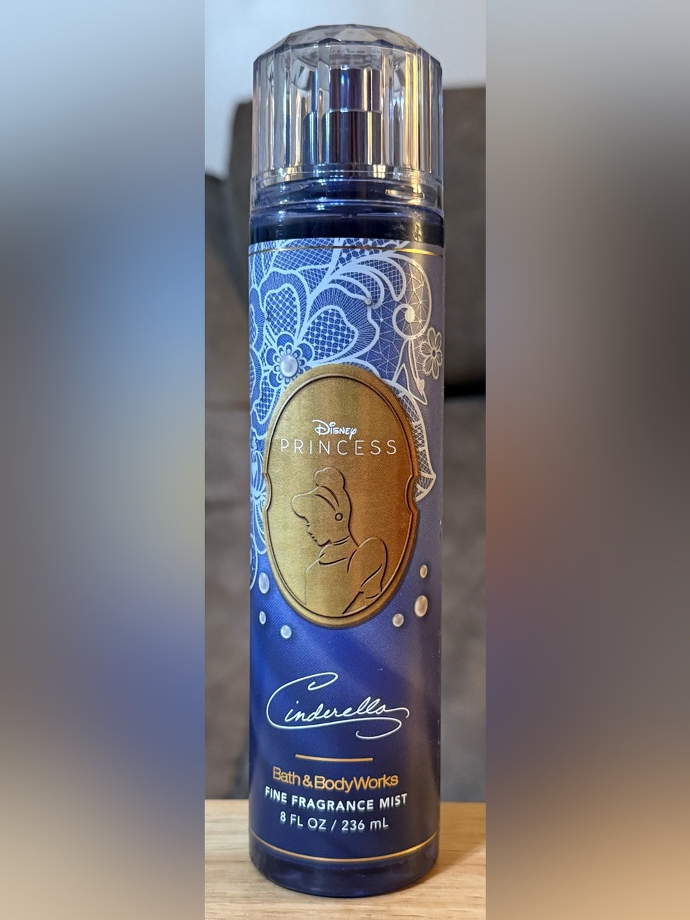Bath & Body Works Cinderella Princess Fine Fragrance Mist - Blue & Gold